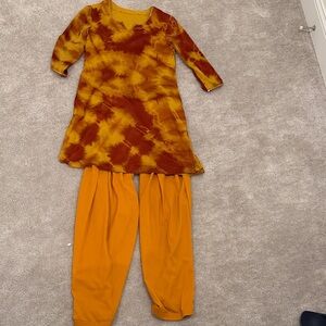 Tie-Dye salwar with pants